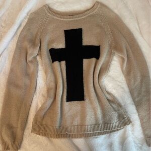 Forever 21 Cross Sweater